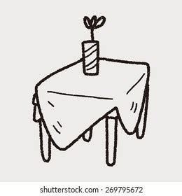 Doodle Table Stock Vector (Royalty Free) 276046706
