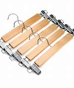 Image result for Wooden Pant Hangers