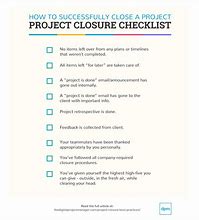 Image result for Project Closure Activities