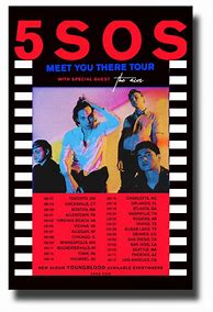 Image result for 5SOS Concert Posters