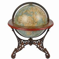 Image result for Antique Globe Map