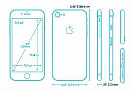 Image result for Dimensions of iPhone 8 Phone Cases