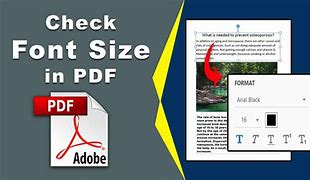 Image result for How to Increase Text Size in PDF