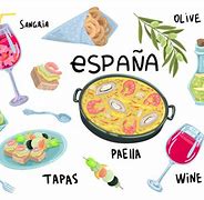 Image result for Nourriture Espagnol Dessin