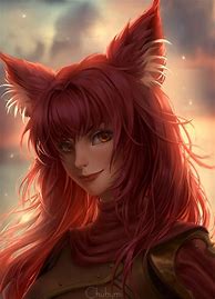 Image result for Anime Fox Girl with Red Hair
