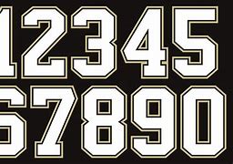 Image result for Number Fonts for Sports