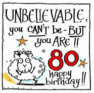 Image result for Funny 80th Birthday Images. Free