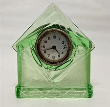 Image result for Uranium Glass Clock