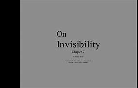 Image result for Turning Invisible