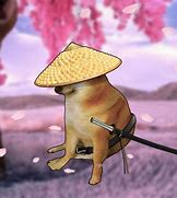 Image result for Samurai Doggo Meme