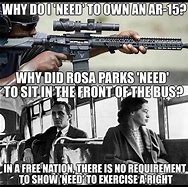 Image result for Memes About Guns