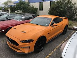 Image result for Orange Mustangs
