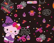 Image result for Hello Kitty Halloween Desktop