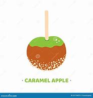 Image result for Cartoon Caramel Apple Clip Art