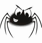 Image result for Spider Cartoon Drawing