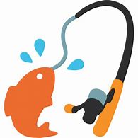 Image result for Catching Fish Emoji