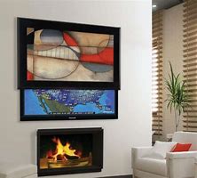 Image result for Big Screen TV On Wall in Home