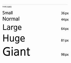 Image result for Font Size and Style
