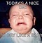 Image result for Baby Crying On Bus Meme