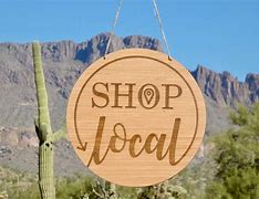 Image result for Shop Local Sign Clip Art