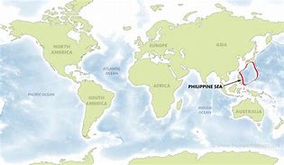 Image result for Philippine Sea On World Map