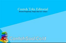 Image result for Contoh Teks Editorial