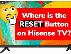 Image result for Hisense TV Reset Button Location