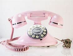 Image result for Old Pink Telephone