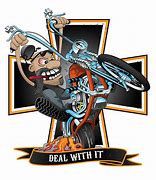 Image result for Chopper Motorcycle Cartoon