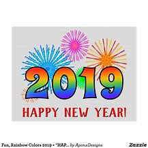 Image result for Happy Birthday New Year Colors