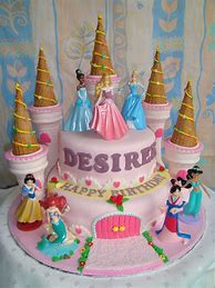 Image result for Disney Princess Castle Cake