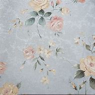 Image result for Silver Metallic Floral Wallpaper