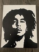 Image result for Bob Marley Stencil