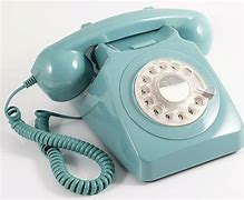 Image result for Blue Rotary Phone