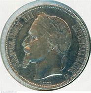 Image result for 1869 5 Franc Coin