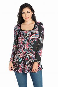 Image result for Long Sleeve Tunic Tops for Women