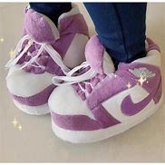 Image result for Fluffy Air Jordan Slippers