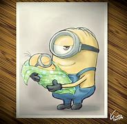 Image result for Minions Kissing Eachoter Drawing