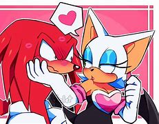Image result for Rouge X Knuckles Cute