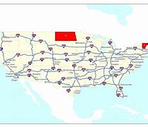 Image result for Map of Highways in USA