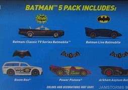 Image result for Hot Wheels Batman 5 Pack