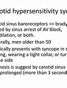Image result for Carotid Sinus Hypersensitivity Treatment