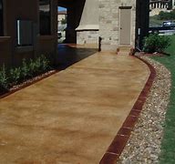 Image result for Staining Concrete Driveway