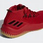 Image result for Adidas Dame 4 Red