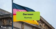 Image result for German Name
