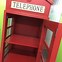 Image result for Telephone Box Shelving Unit