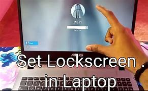 Image result for Laptop Lock Screen Display