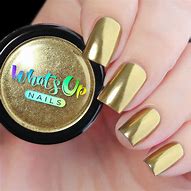 Image result for Mirror Powder Nails