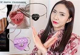 Image result for Black and Pink Chanel Purse