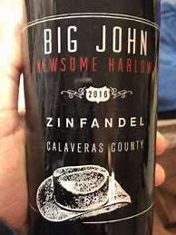 Image result for Newsome Harlow Zinfandel Big John's